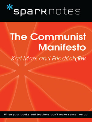 cover image of The Communist Manifesto (SparkNotes Philosophy Guide)